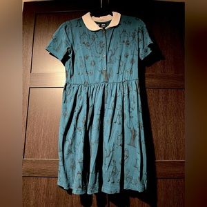 Haunted Mansion Collared Dress - by Cake Worthy. Size XL/16